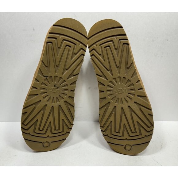 UGG Tasman Men’s Size 10 Chestnut Suede Lined Slip-On Slipper 5950 - Picture 6 of 8